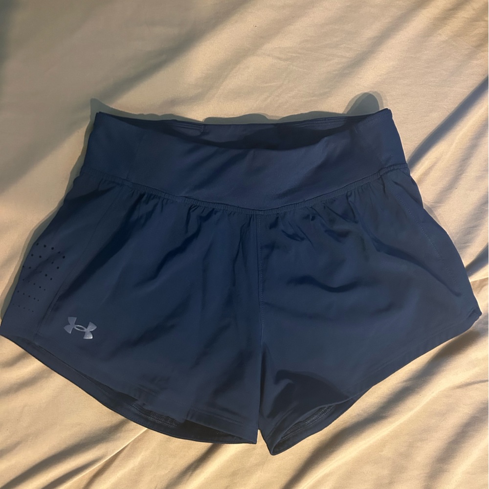 Under armour navy blue shorts